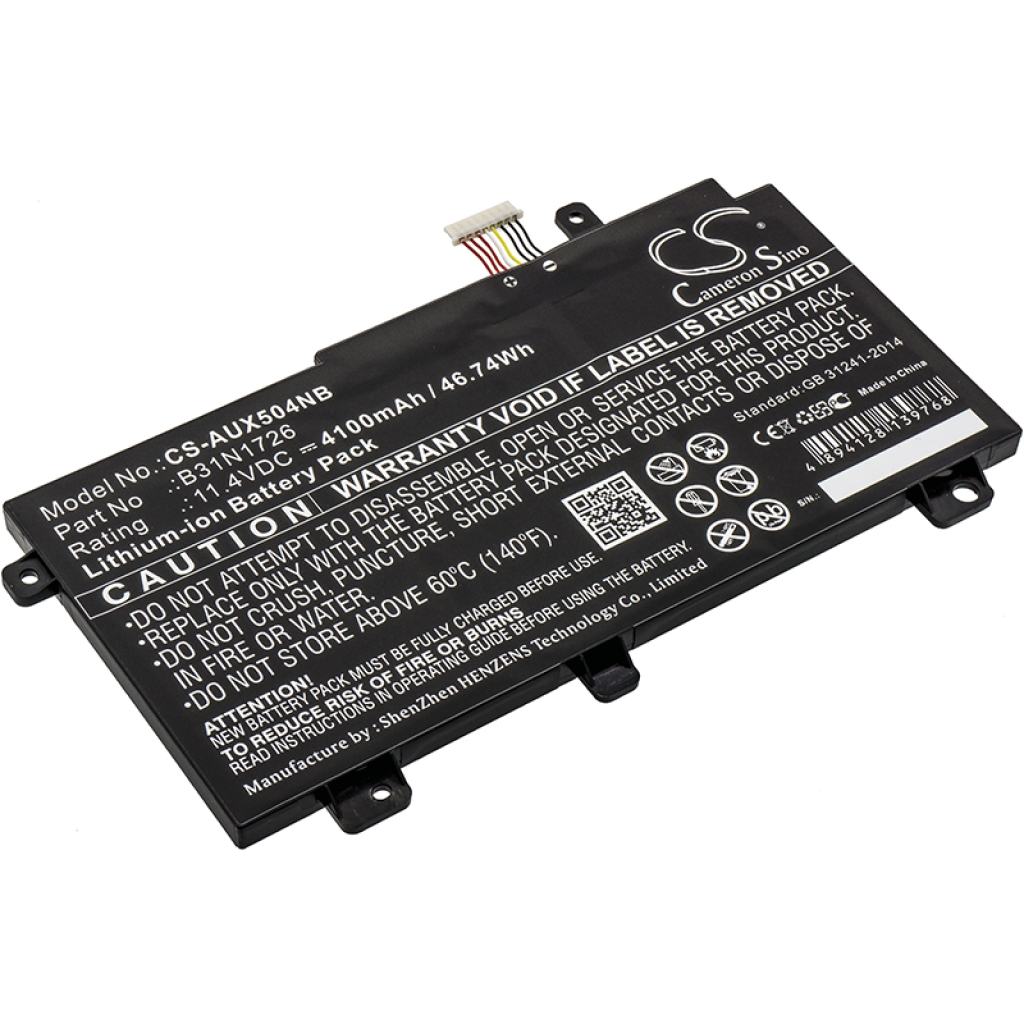 Notebook battery Asus FX504GM-EN019T