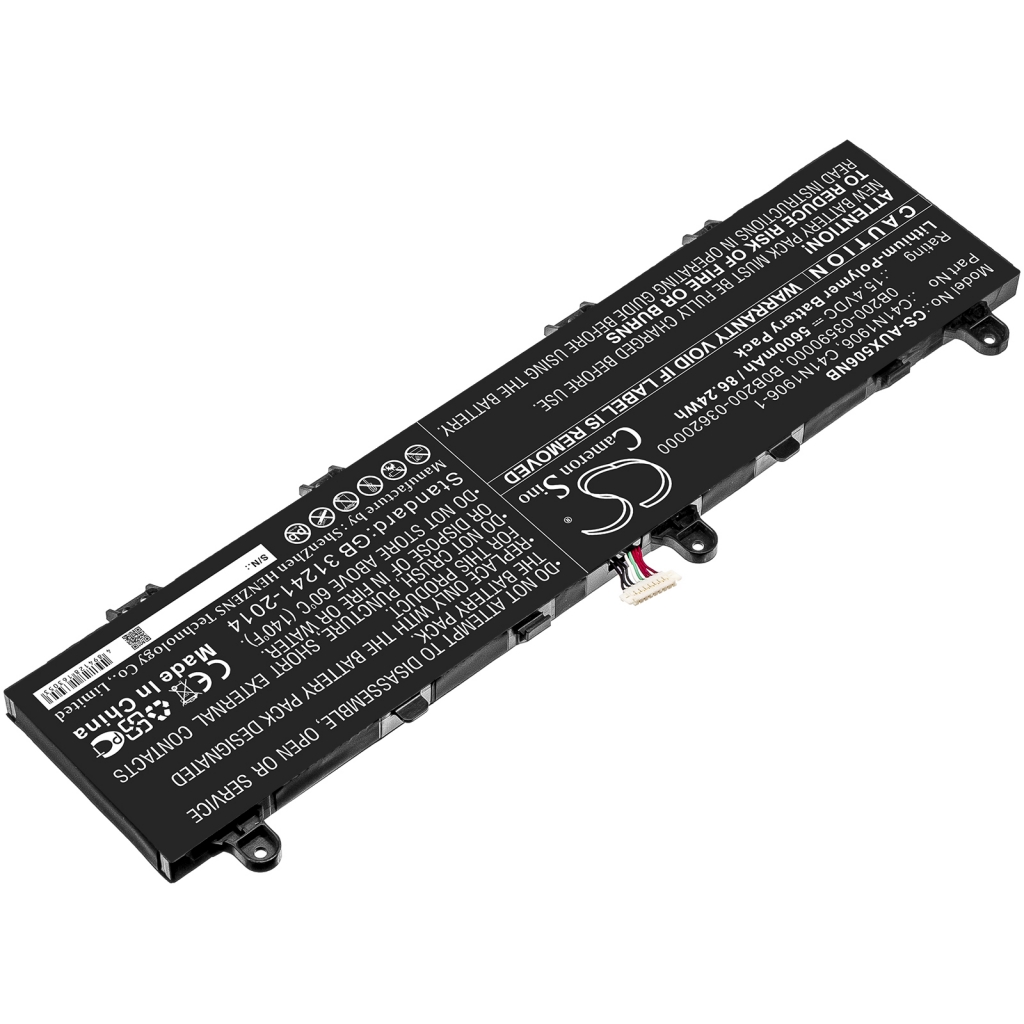 Batterier Ersätter TUF Gaming A15 FA506IV-R9R2060
