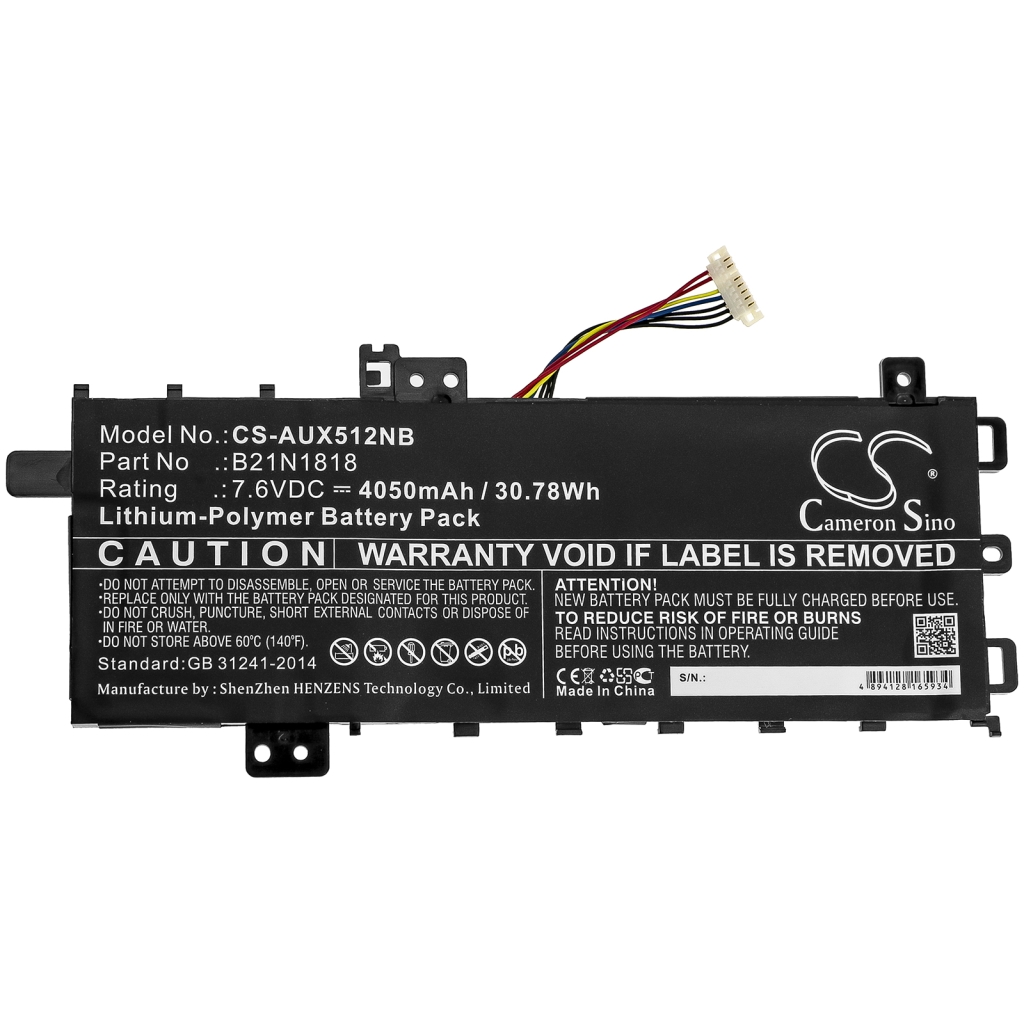 Notebook battery Asus CS-AUX512NB