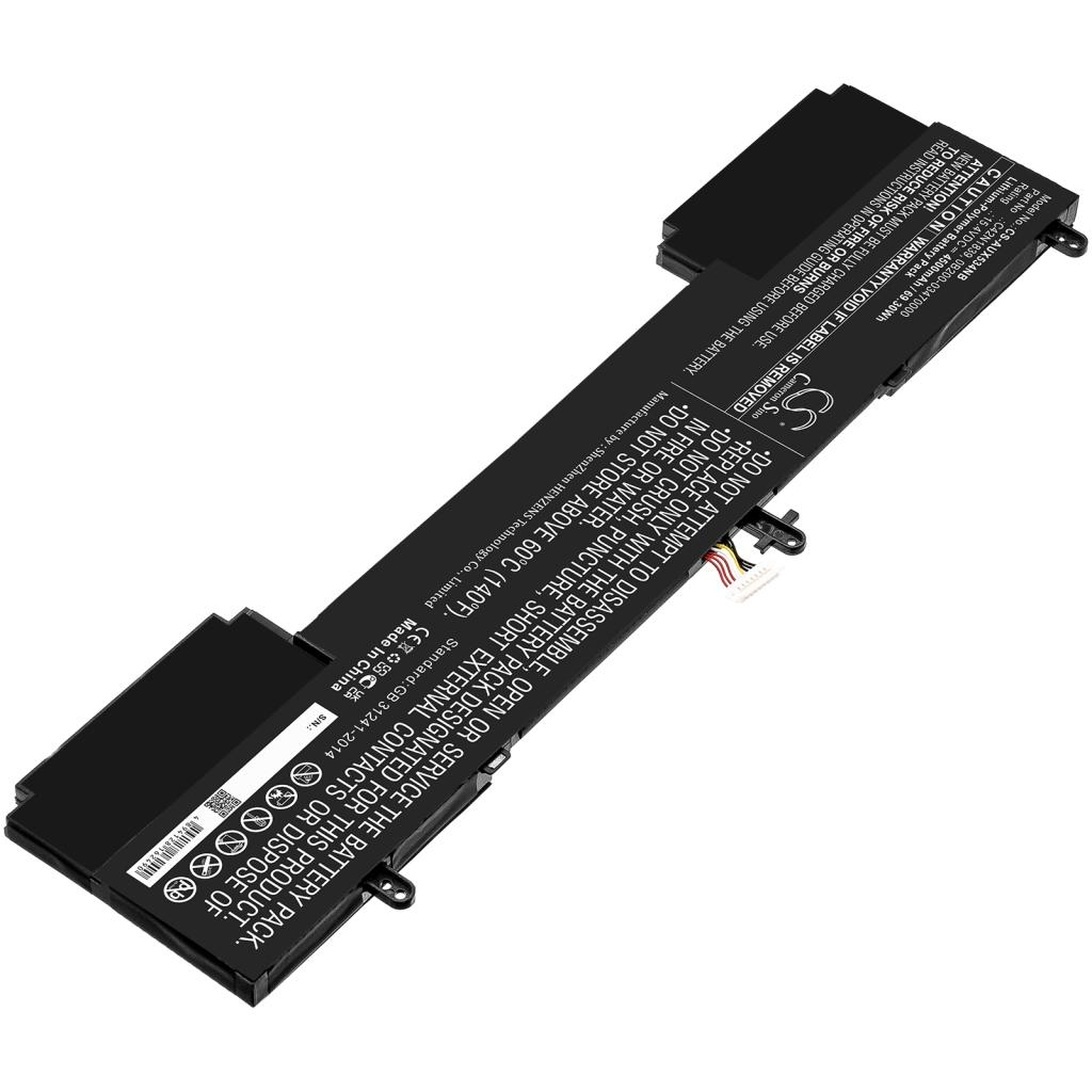 Batterier Ersätter ZenBook 15 UX534FTC-PURE3