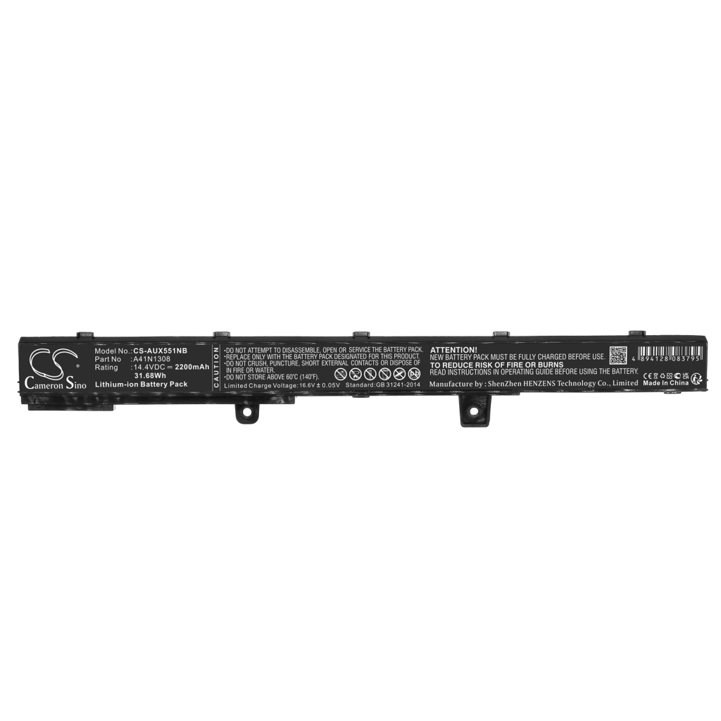 Notebook battery Asus F551CA-SX072H