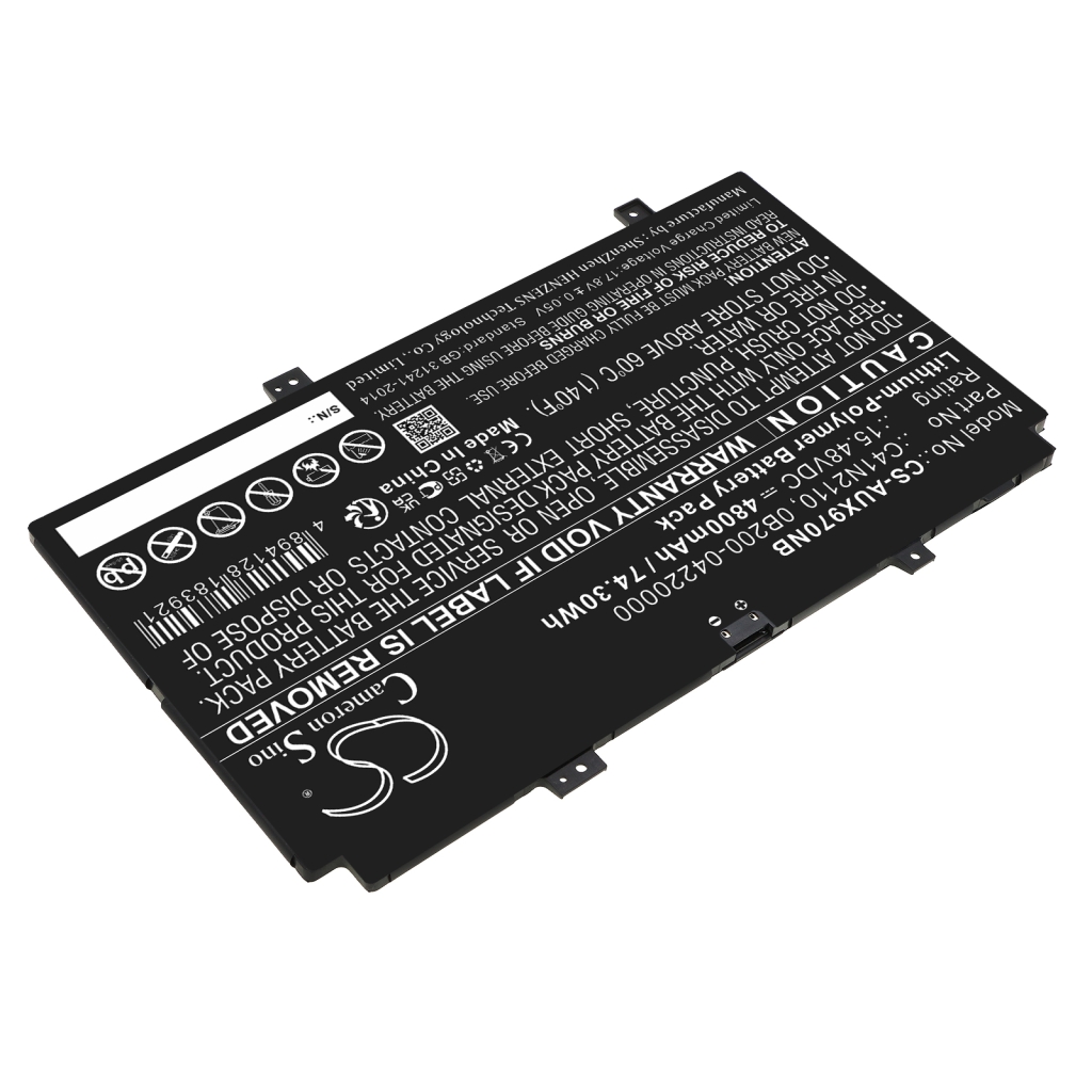 Batterier till bärbara datorer Asus CS-AUX970NB