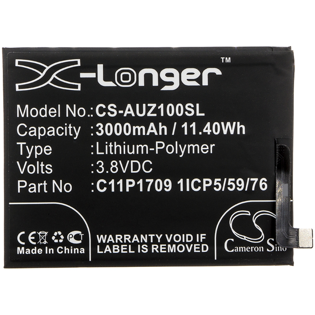 Battery Replaces C11P1709 1ICP5/59/76