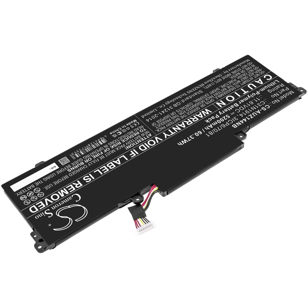 Batterier Ersätter ZenBook 14 UX435EA-A5022R