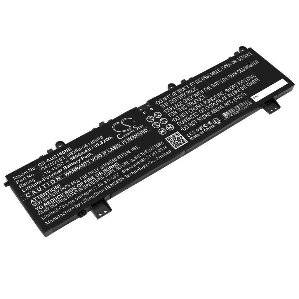 Batterier Ersätter Asus NR2202RM