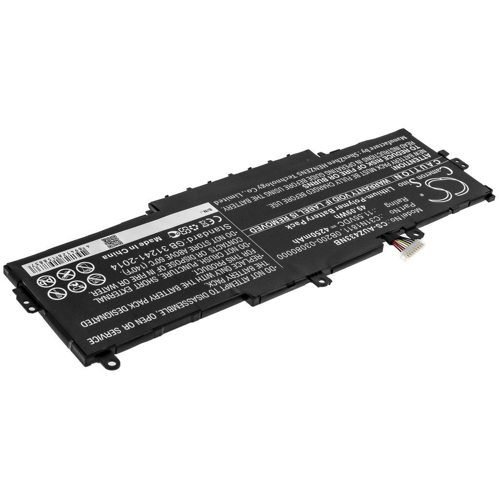 Batterier Ersätter ZenBook UX433FL