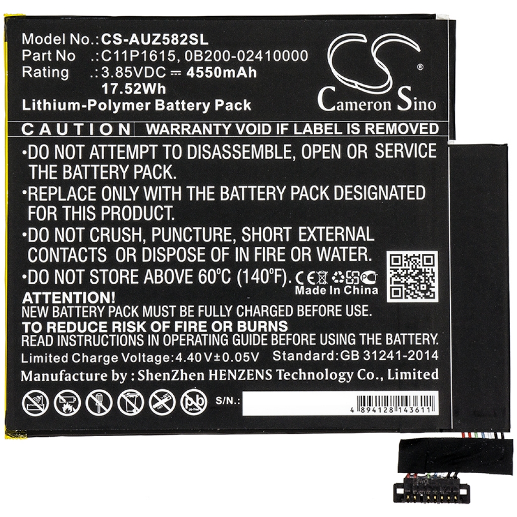 Batterier Ersätter C11P1615