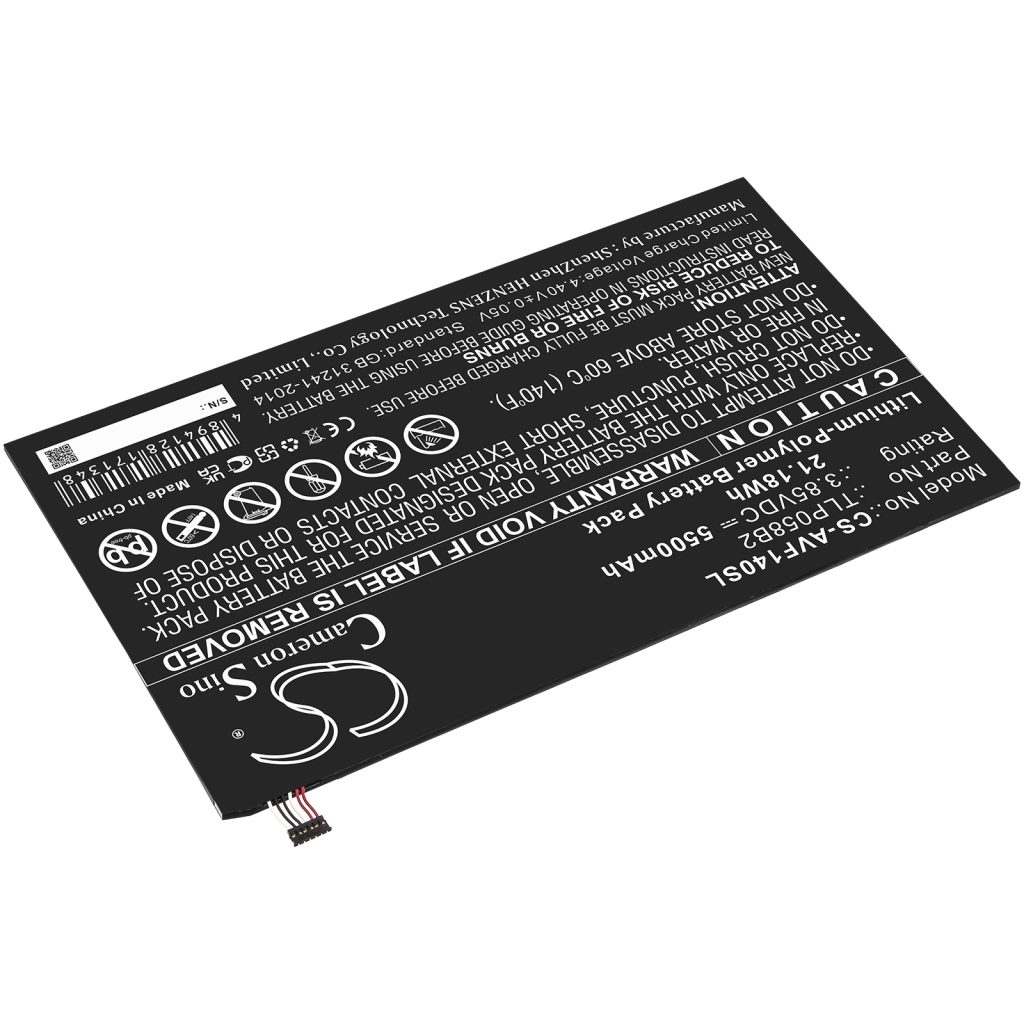 Battery Replaces TLP058B2