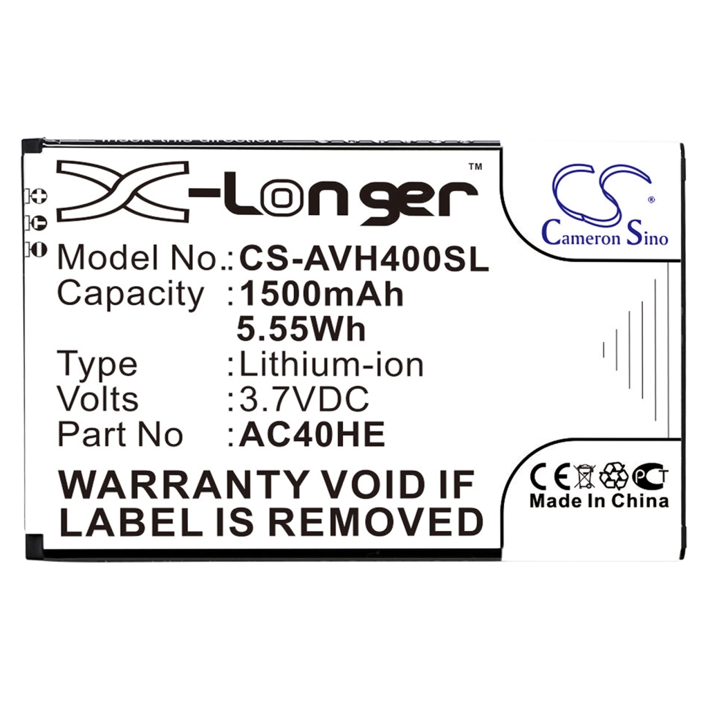 Battery Replaces AC40HE