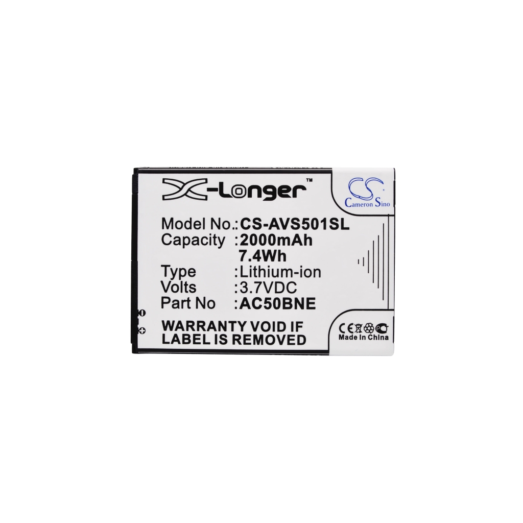 Battery Replaces AC50BNE 1ICP5/56/78