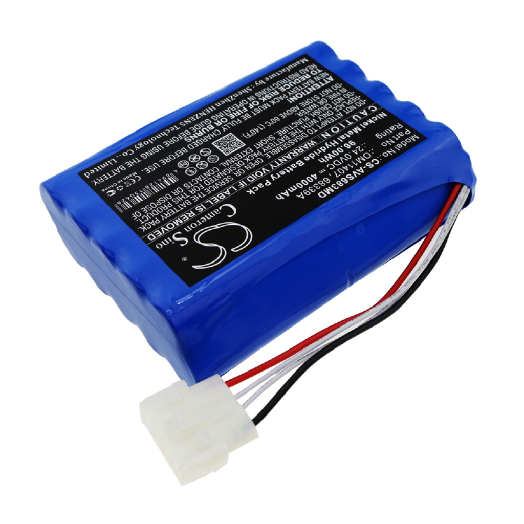 Batterier för medicintekniska produkter Viasys healthcare CS-AVS683MD