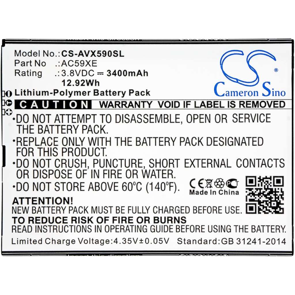 Battery Replaces AC59XE