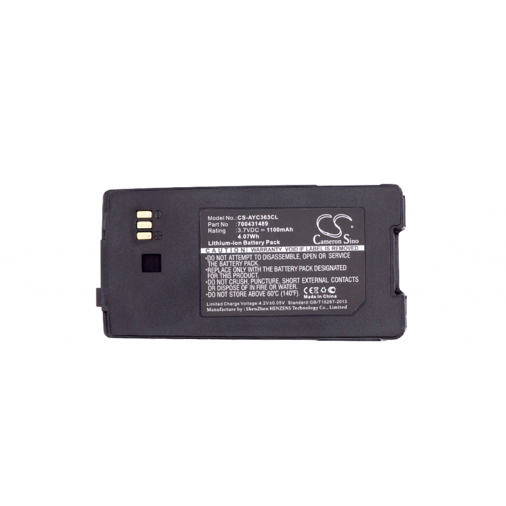 Batterier till trådlösa telefoner Avaya CS-AYC363CL