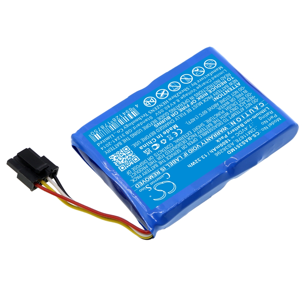 Batterier Ersätter Spectrum 35195 Wireless Infusion Pump (55075-1
