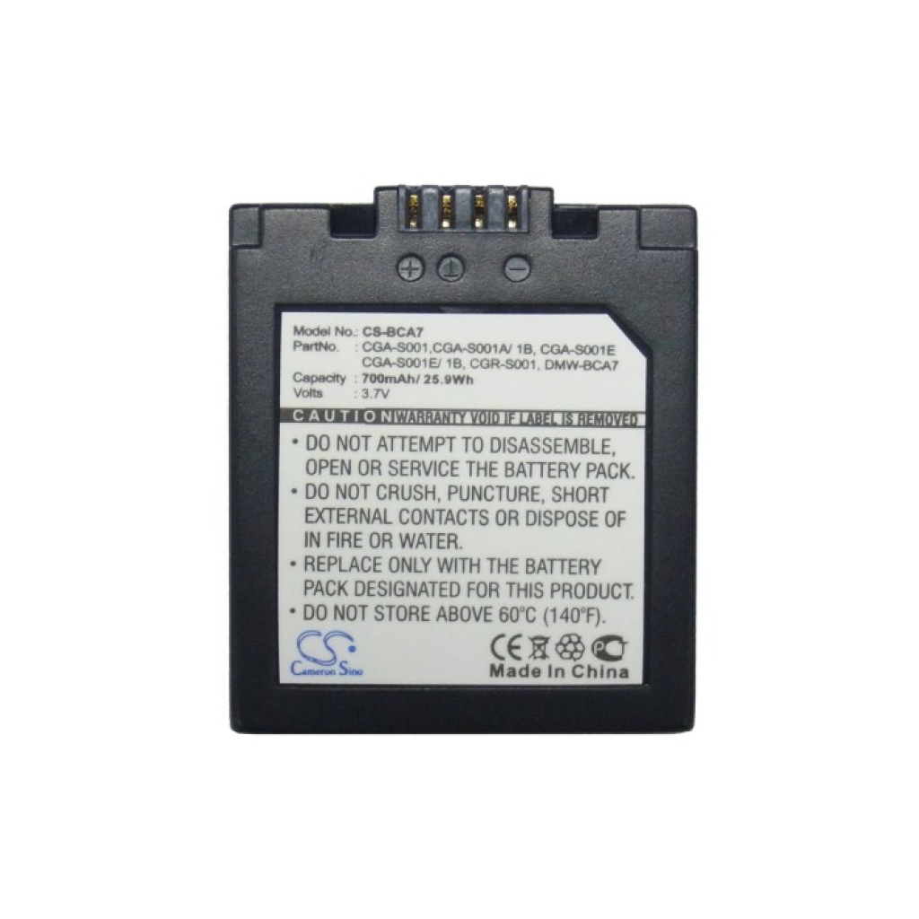 Camera Battery Panasonic CS-BCA7