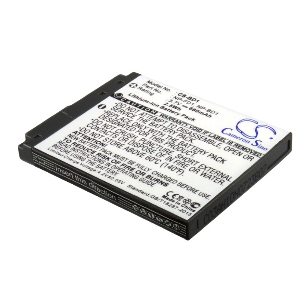 Battery Replaces NP-BD1