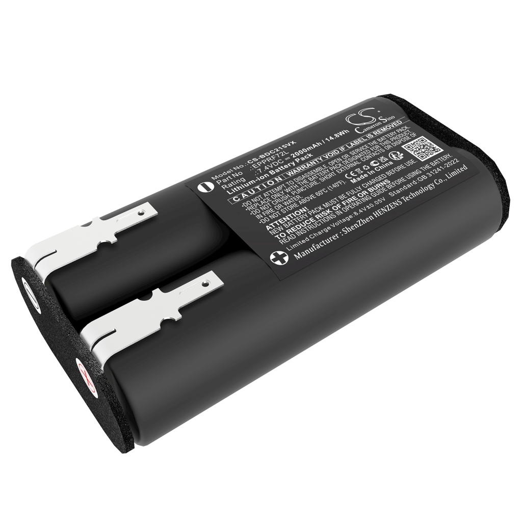 Batterier till dammsugare Black+decker CS-BDC215VX