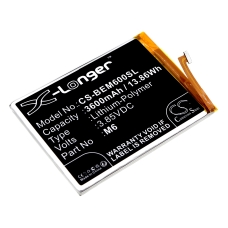 Compatible battery replacement for Bea-fon M6