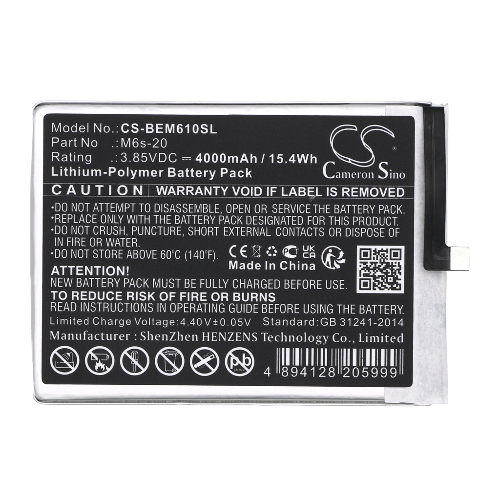 Batterier till mobiltelefoner Bea-fon CS-BEM610SL