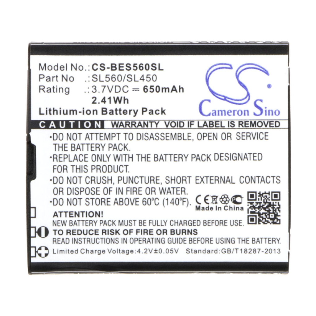 Batterier Ersätter SL560/SL450