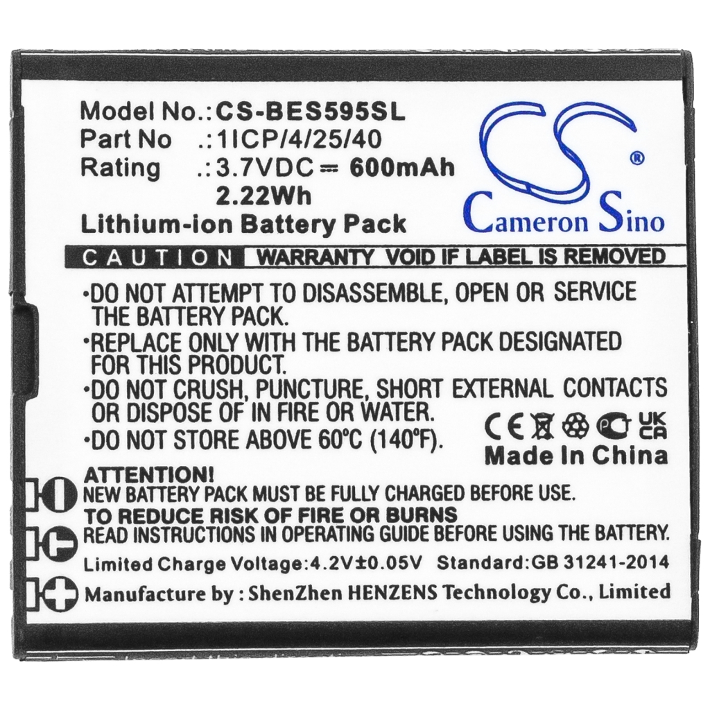 Batterier Ersätter SL595 Plus