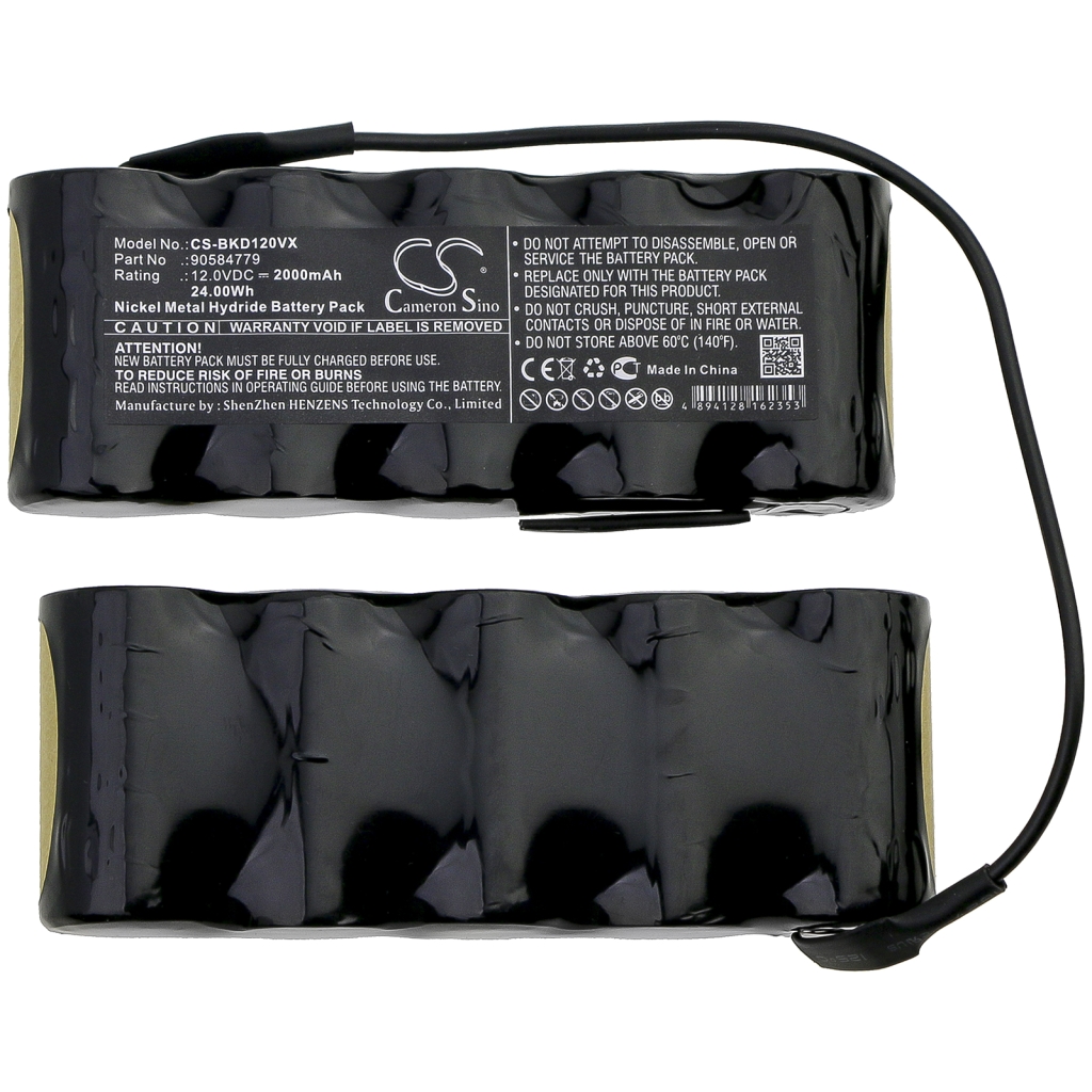 Batterier Batterier till dammsugare CS-BKD120VX