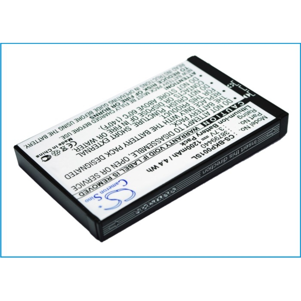 Batteries GPS, Navigator Battery CS-BKP001SL