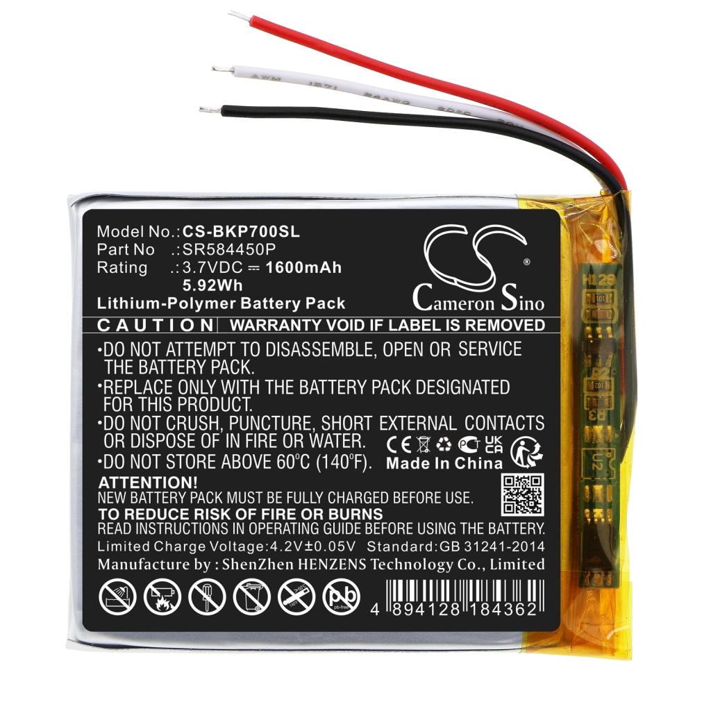 Batteries GPS, Navigator Battery CS-BKP700SL