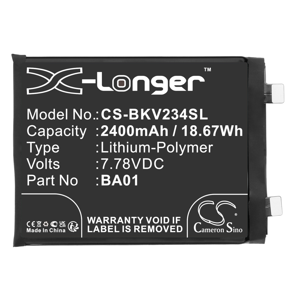 Batterier för verktyg Flymo CS-BKV234SL