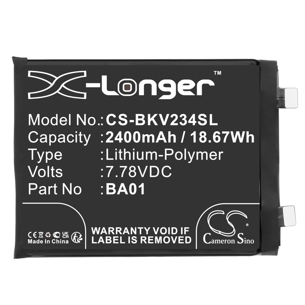 Batterier Ersätter BA01