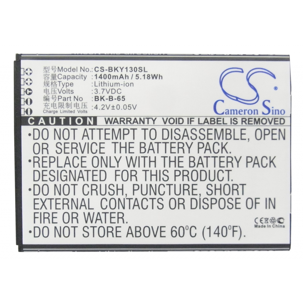 Batterier till mobiltelefoner BBK CS-BKY130SL