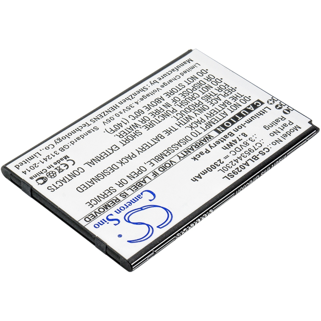 Batterier till mobiltelefoner BLU CS-BLA029SL