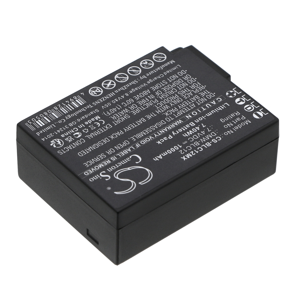 Batterier Ersätter Lumix DMC-G7
