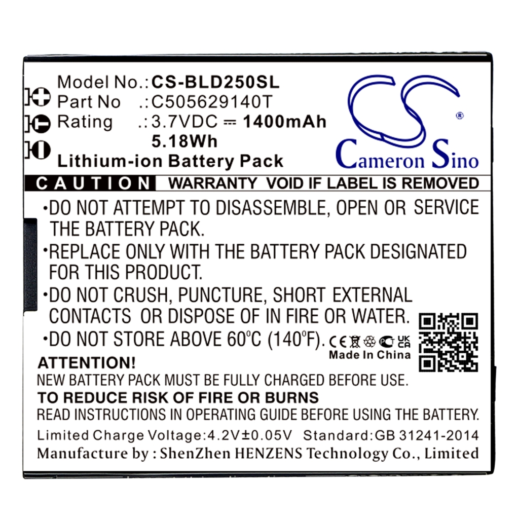 Batterier Ersätter C505629140I