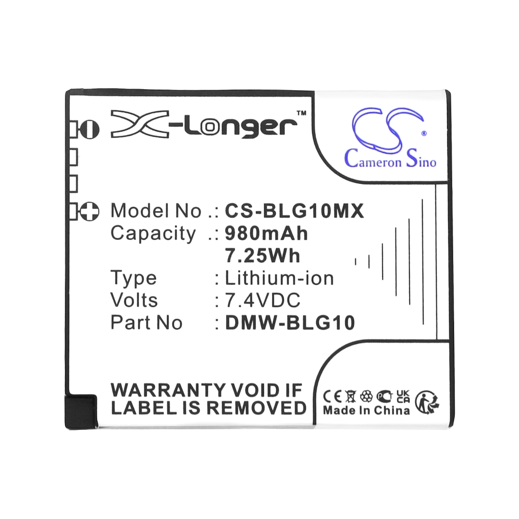 Camera Battery Panasonic Lumix DMC-LX100S