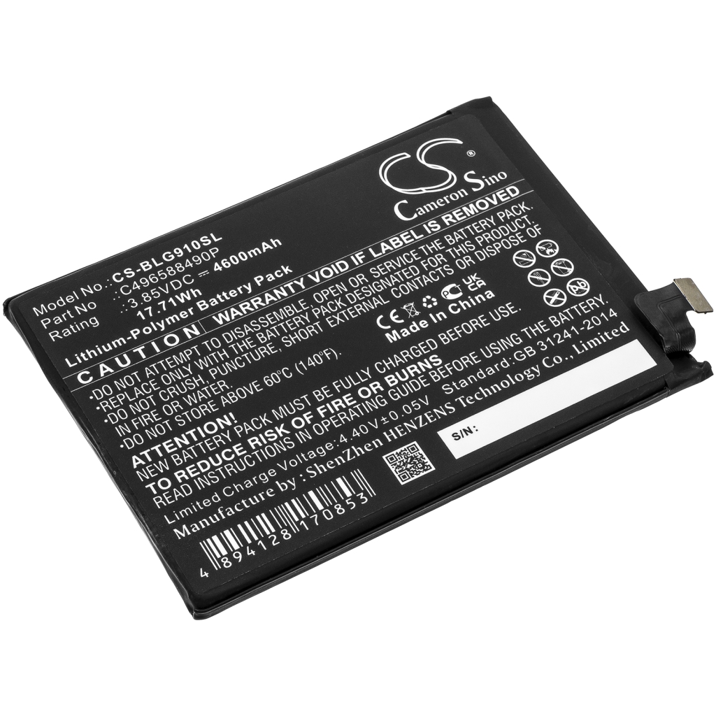 Battery Replaces C496588490P