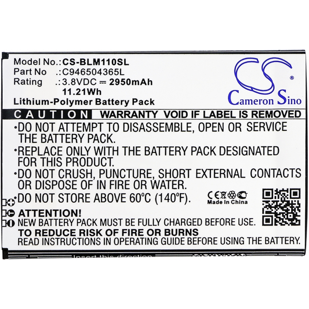 Batterier Ersätter C946504365L