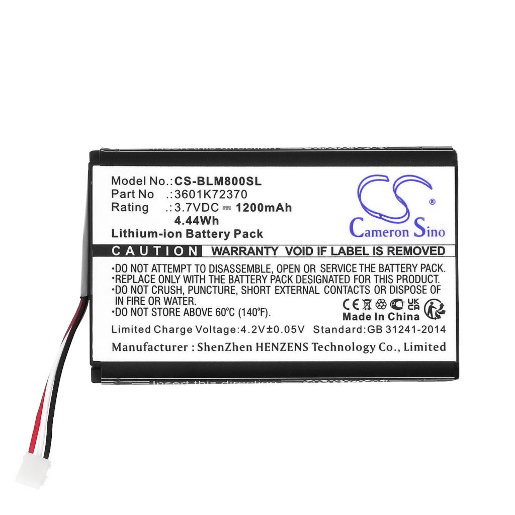 Battery Replaces 3601K72370