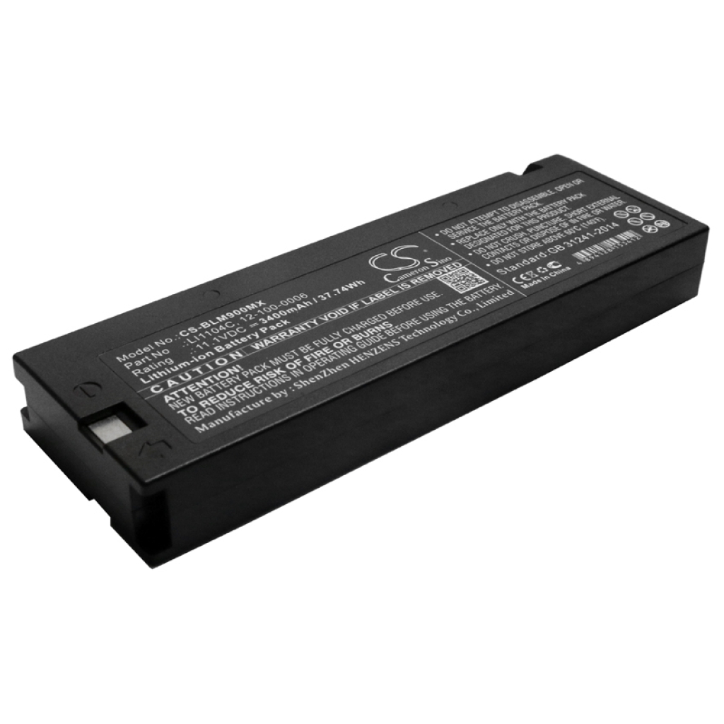 Battery Replaces 12-100-0006