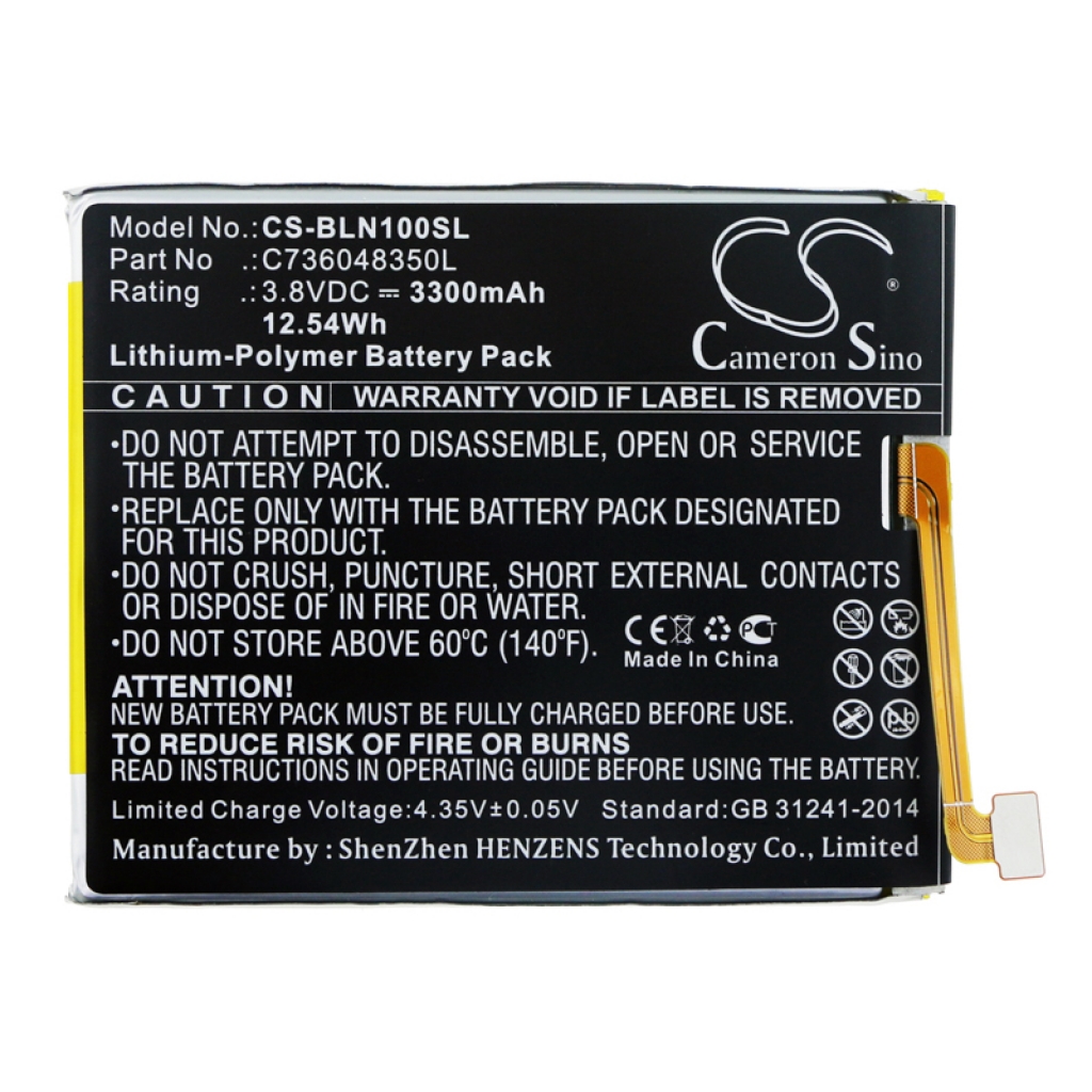 Batterier Ersätter C736048350L