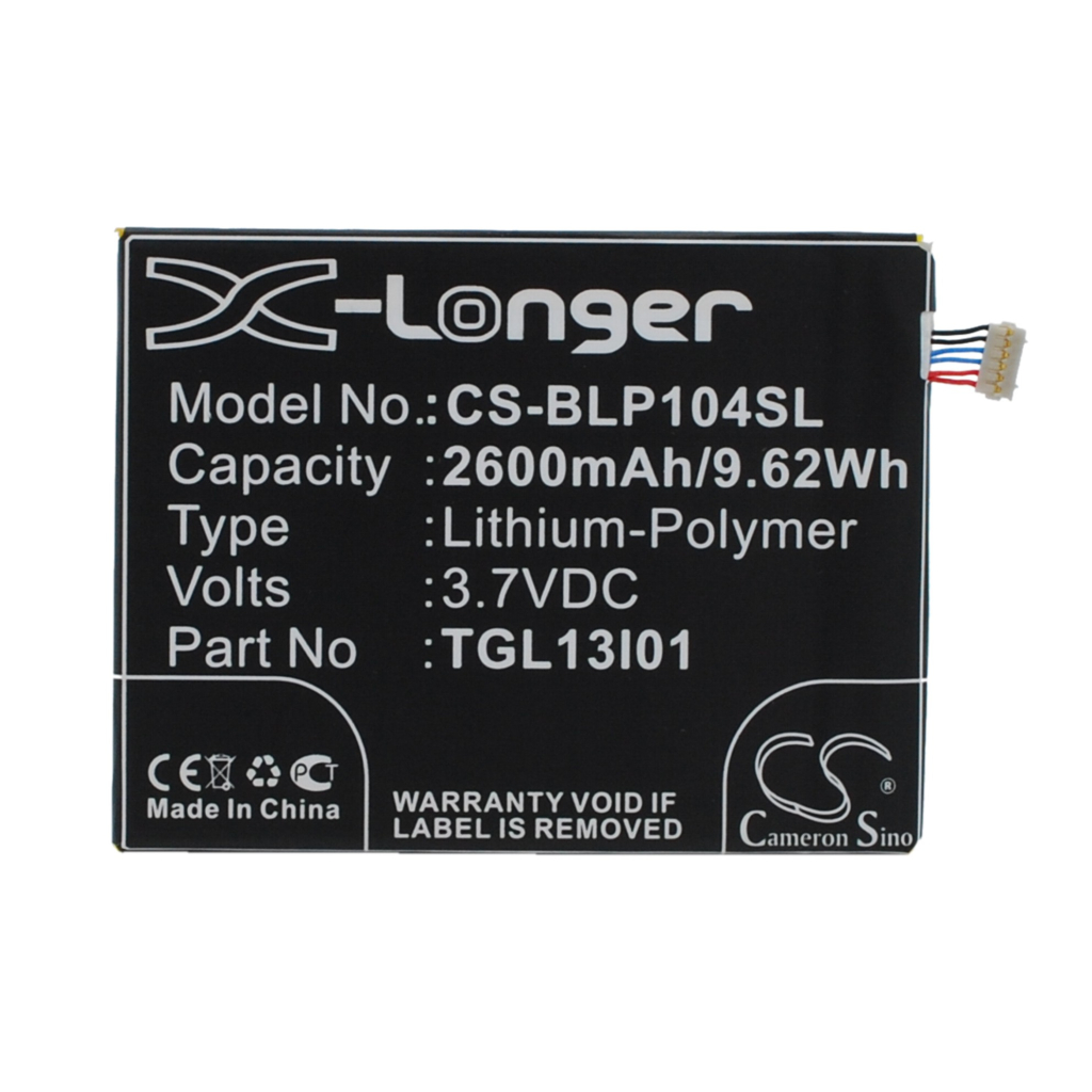 Batterier Ersätter TLG15G08