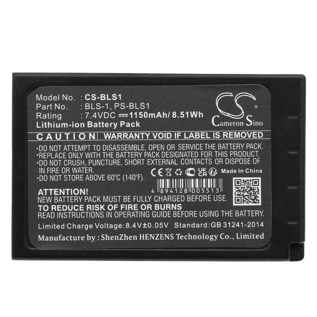 Batterier till mobiltelefoner Olympus CS-BLS1