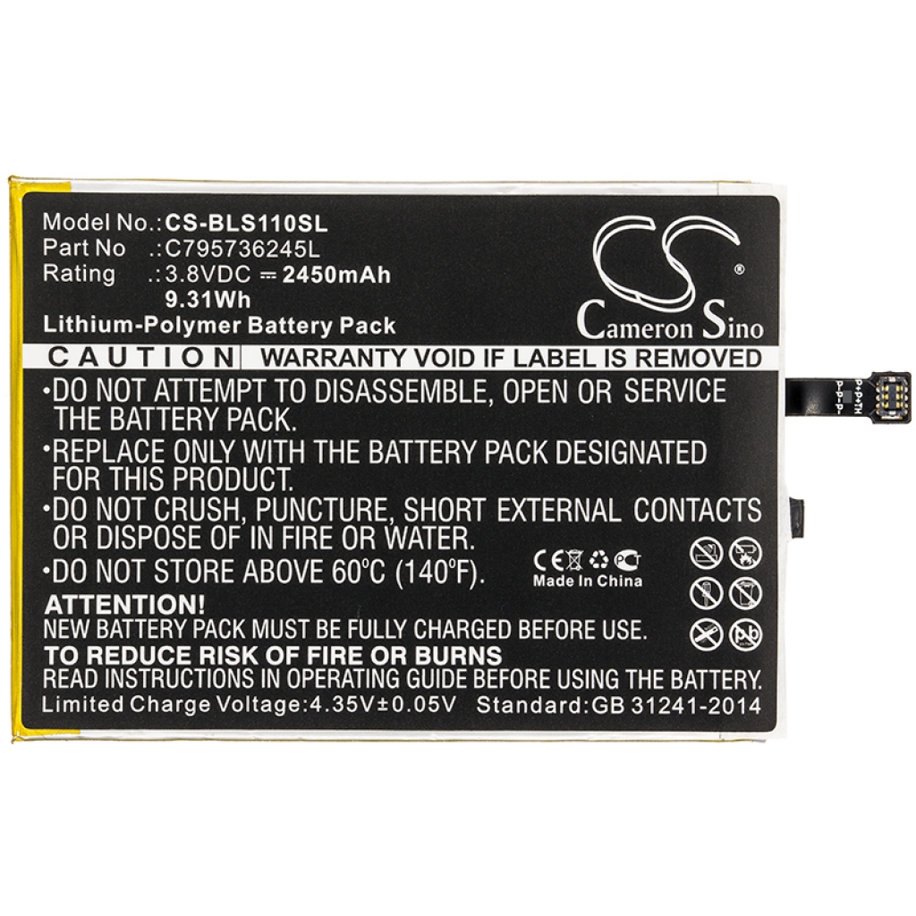 Batterier Ersätter C795736245L