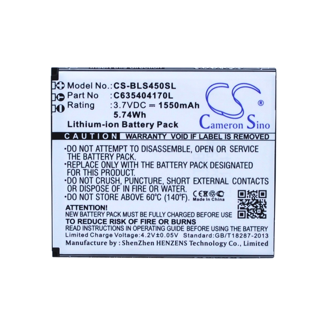 Batterier Ersätter C635404170L