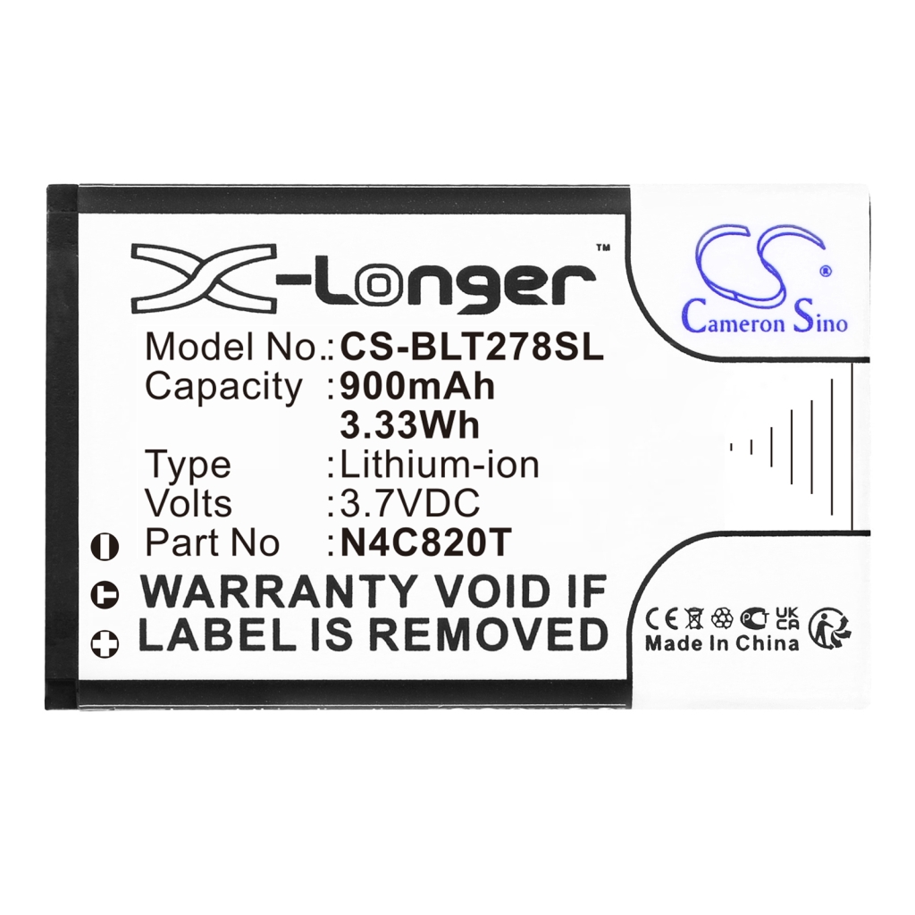 Batterier till mobiltelefoner BLU CS-BLT278SL