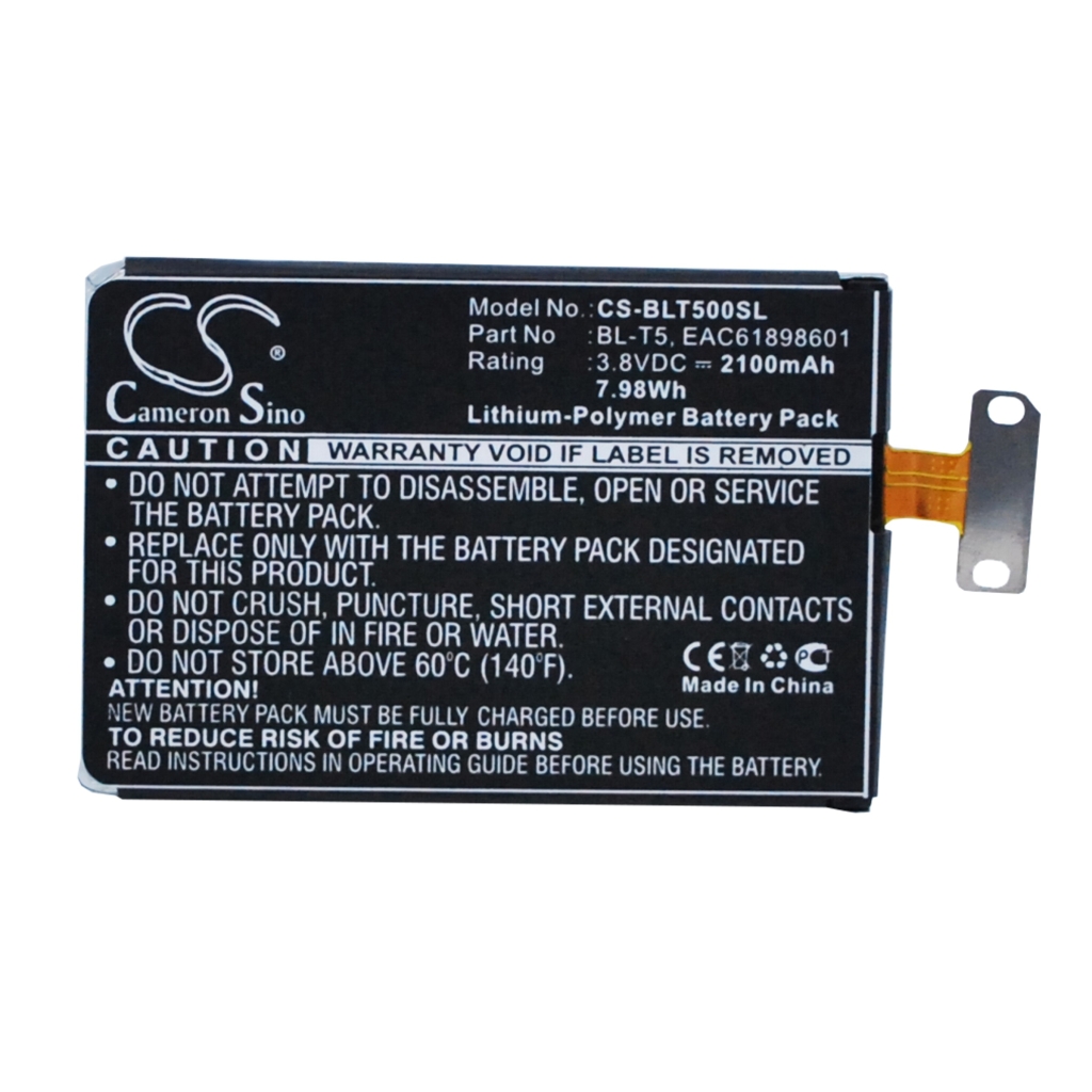 Batterier till mobiltelefoner LG CS-BLT500SL