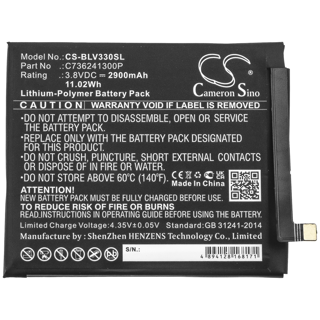 Battery Replaces C736241300P