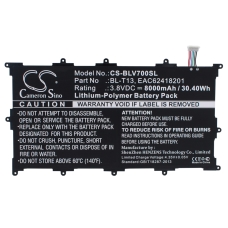 Compatible battery replacement for LG BL-T13,EAC62418201