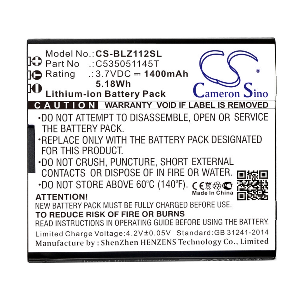 Batterier Ersätter C535051145T