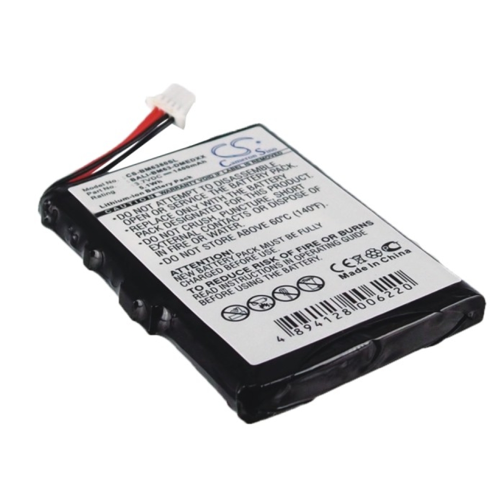 Batterier för navigering (GPS) BlueMedia CS-BM6380SL